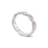 3.5mm Hand Etched braided ring