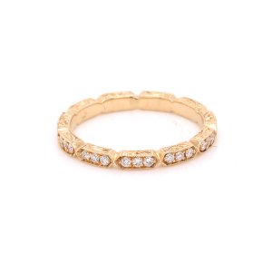 Art Deco Diamond Band