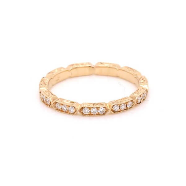 Art Deco Diamond Band