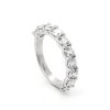 Contemporary 1.7ct diamond bridal band OroSpot