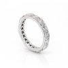 Marquise Sections Diamond Pave Antique Wedding Ring OroSpot