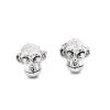 Monkey Chimpanzee Gold Stud Earrings