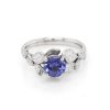 Nature inspired Tanzanite engagement ring Custom Engagement Rings by OroSpot