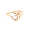 OM AUM Hindu spiritual symbol ring