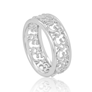 OM AUM Wedding band