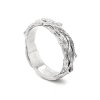 Organic Unique Guys Wedding Band