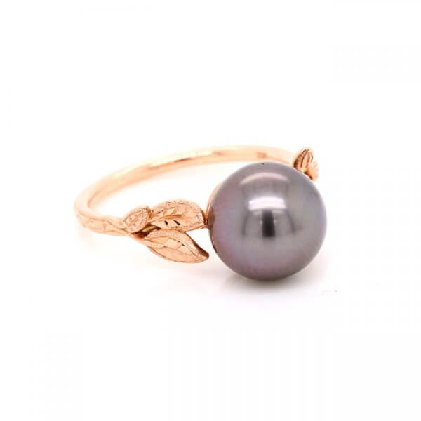 Tahitian Pearl Gold Ring OroSpot