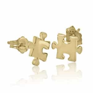 a symbol for autism earrings