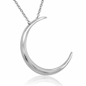 Crescent moon necklace