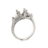 hand Engraved Antique Style Ring Mounting by OroSpot