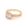 Hand Carved Diamond Ring OroSpot
