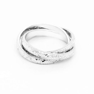 Vintage-engraved-trinity-wedding-ring