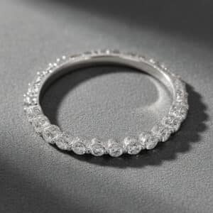 thin vintage diamond wedding band engraved white gold ring orospot