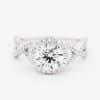 2ct Moissanite Engagement Ring