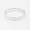 Contemporary diamond men's wedding band