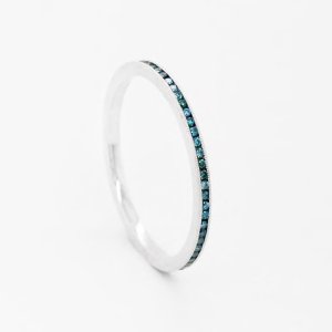 Super thin diamond ring