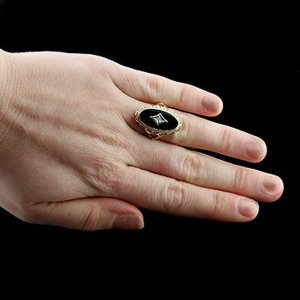 Victorian diamond engagement ring