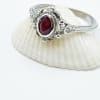 Victorian gemstone engagement ring by OroSpot