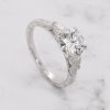 Vintage 3 stone engagement ring