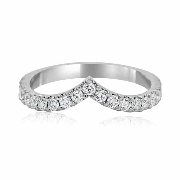 V style diamond ring enhancer