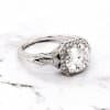 Antique Harro Moissanite Engagement ring by OroSpot