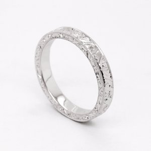 Art Deco wedding ring