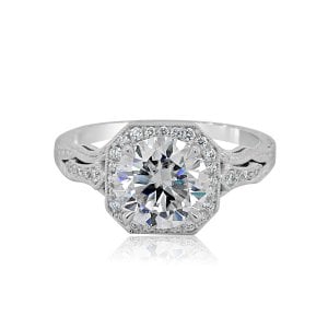 Vintage fleur de lis ring