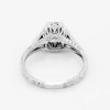 Antique moissanite engagement ring by OroSpot