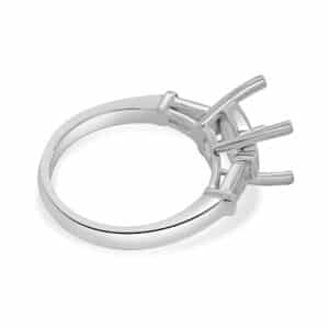 Three-Stone Diamond Mount