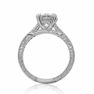 1920s-Inspired Diamond Engagement Ring