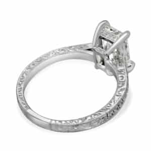 Lab-Grown Radiant Diamond Engagement Ring