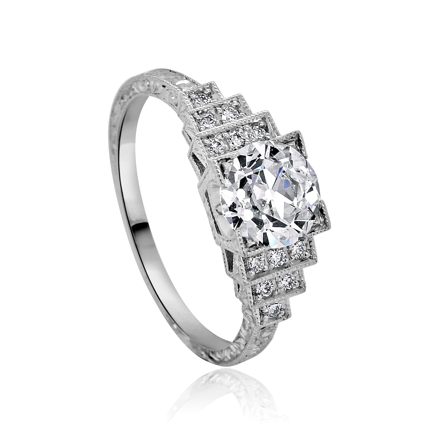 Old European Cut Diamond Ring | OroSpot |